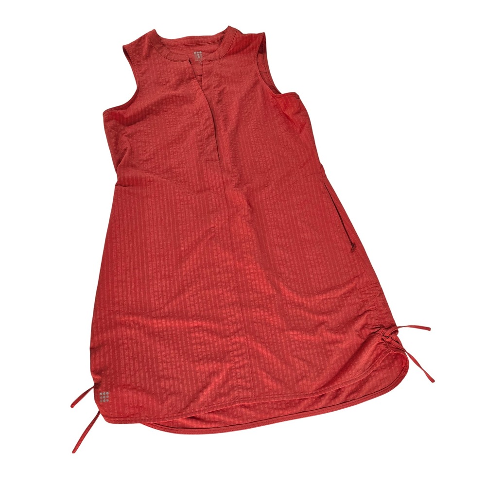 Title Nine Nimblene Dress Womens Small Red Sleeveless Hiking Active TN-100928